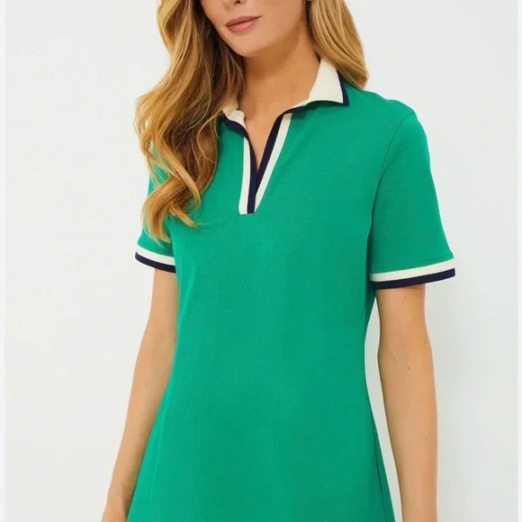 Tuckernuck Green Polo Hutton Dress - Picture 2 of 4